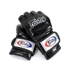 MMA grappling rukavice Fairtex FGV12 Black Ultimate 4oz