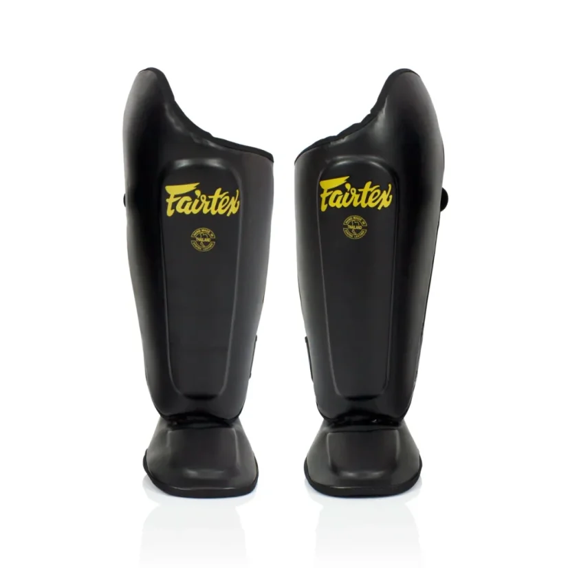 Fairtex SP8 Ultimate Shin Pads ochraniacze piszczeli – czarne - Wielkość: S
