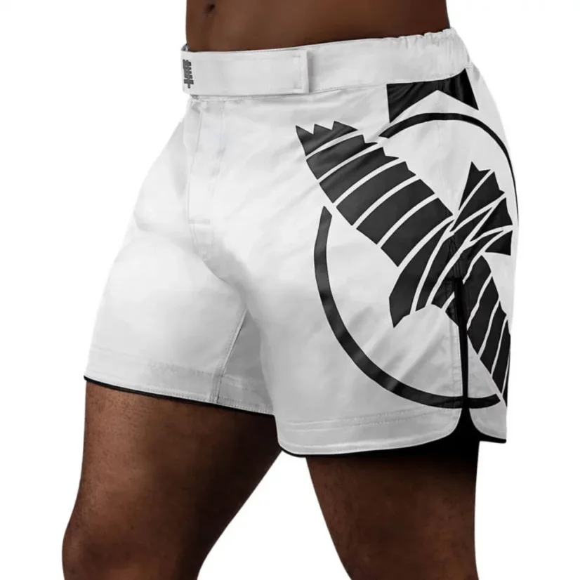 Rövidnadrág Hayabusa Icon Fight Mid Lenght  - fehér - Méret: XL