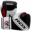 Dětské boxerské rukavice RDX JBG 4B - Černá/bílá