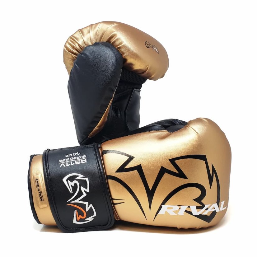 Mănuși de box RIVAL RS11V Evolution - aurii