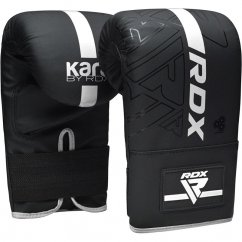 Pytlové rukavice RDX F6 Kara 4oz černá/bílá