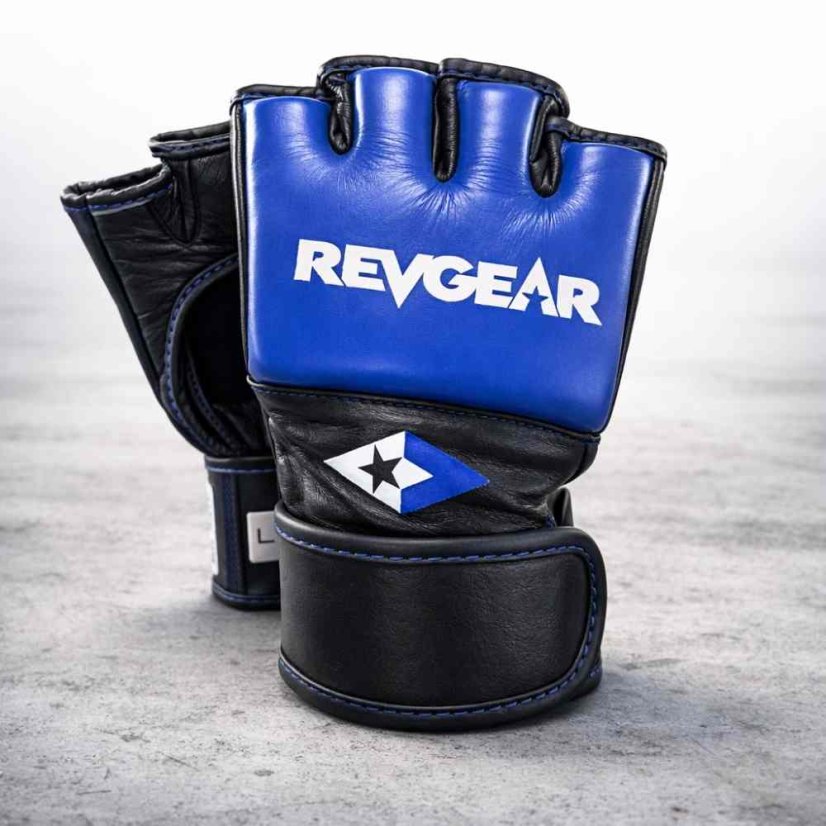 Mănuși MMA REVGEAR Challenger 2 Pro Series - albastre - Mărime: XL
