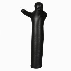 Egylábú birkózó bábu – fekete