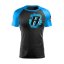 Rashguard pentru copii REVGEAR cu maneci scurte - Albastru