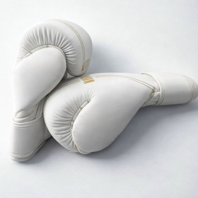 Boxerské rukavice HAYABUSA Mayweather Contender – biela/zlatá - Hmotnosť rukavíc v Oz: 16oz