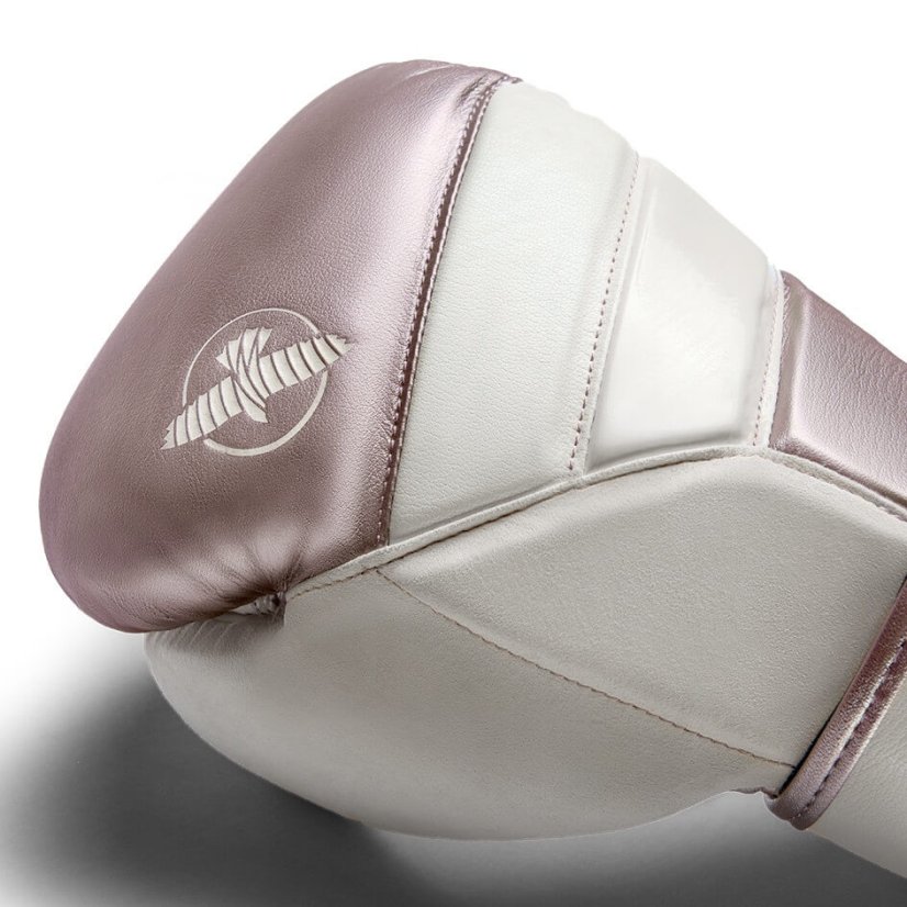 Boxerské rukavice Hayabusa T3 - Biela/Rosegold