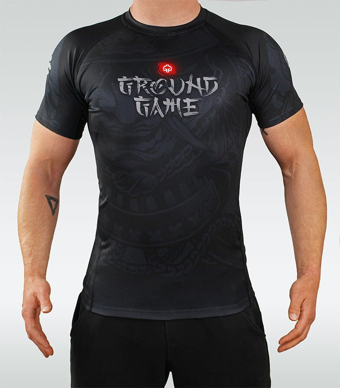 Ground GameSamurai rashguard krótki rękaw