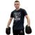 Senteso Herren T-Shirt aus Baumwolle - Regular Fit - Schwarz