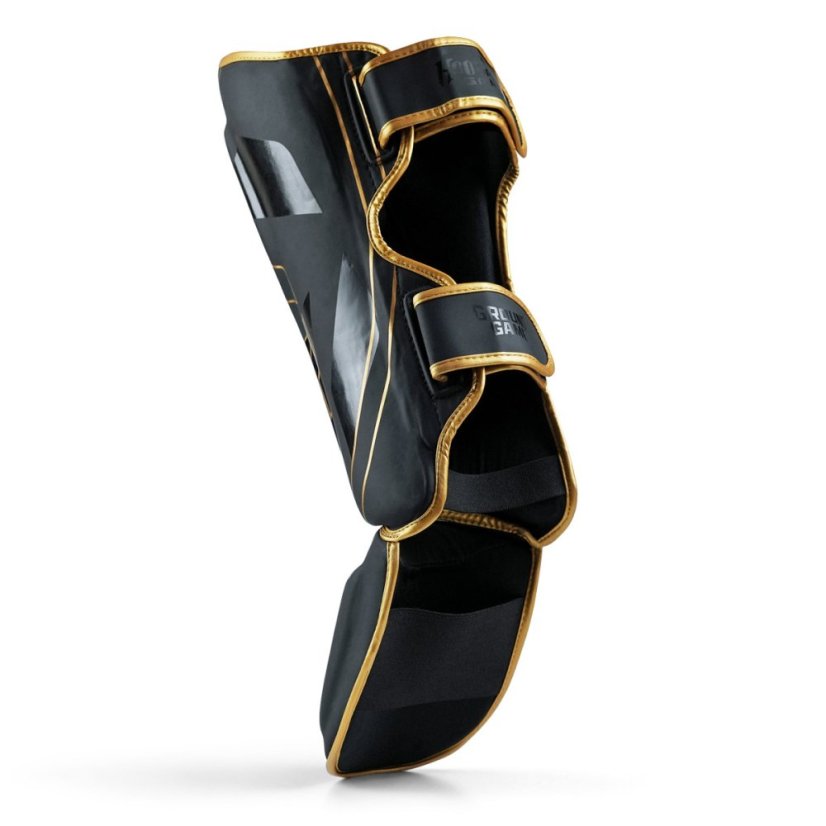 Shin Guards Ground Game Logo 3.0 Gold