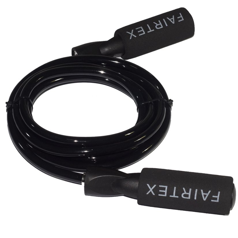 Bearing jump rope FAIRTEX – black