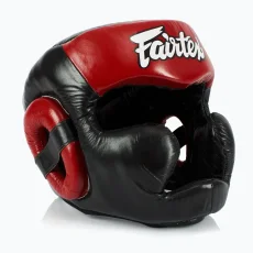 Prilba na box FAIRTEX Sparring HG13 – čierna/červená