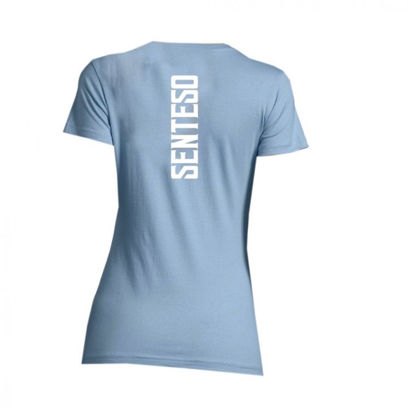 Dámské tričko Senteso Imperial Sky Blue - Velikost: S