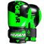 Boxerské rukavice REVGEAR Pinnacle – černá/lime - Váha rukavic: 14oz