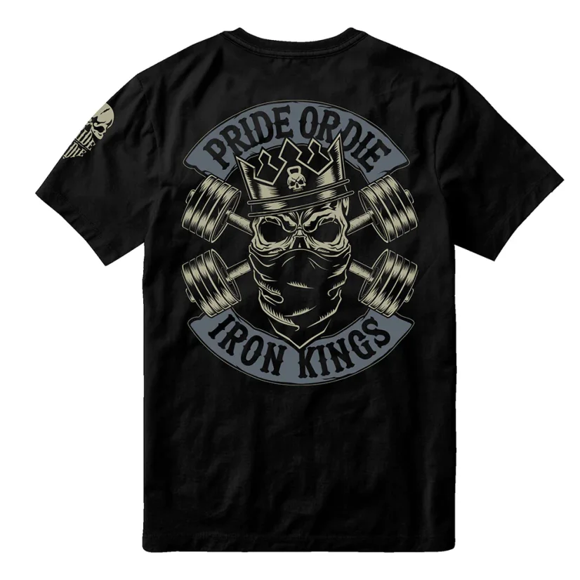 Męska koszulka PRiDEorDiE Iron Kings