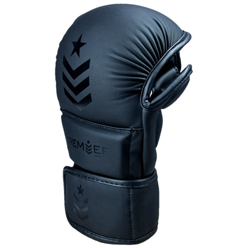 MMA rukavice REVGEAR Premier Deluxe - čierná - Veľkosť: XL