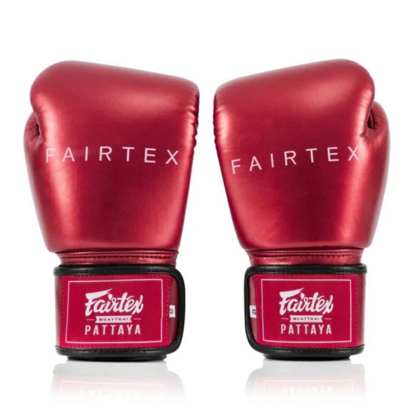 Fairtex BGV22 Metallic boxkesztyű – piros - Kesztyű súlya w Oz: 12oz
