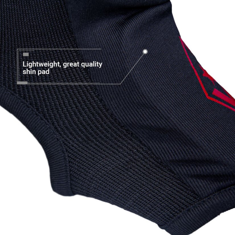 Chrániče holení REVGEAR Muay Thai - červená - Veľkosť: XL