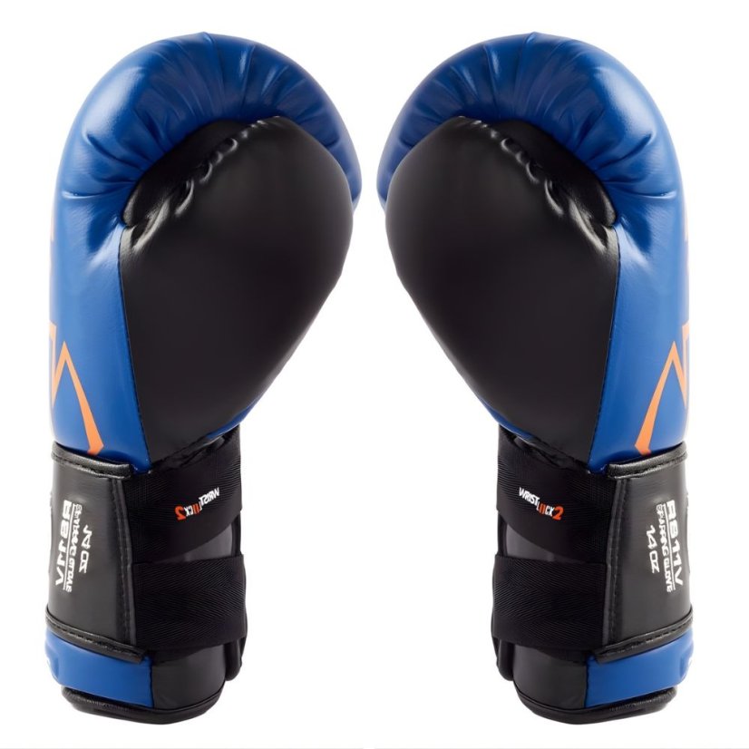 Boxerské sparingové rukavice RIVAL RS11V Evolution - modrá - Váha rukavic v Oz: 14oz
