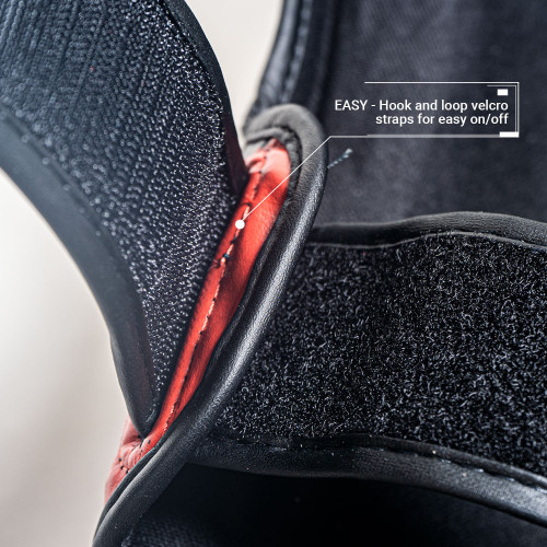 Chrániče holení REVGEAR Pinnacle P4 - Černá/Červená - Velikost: M