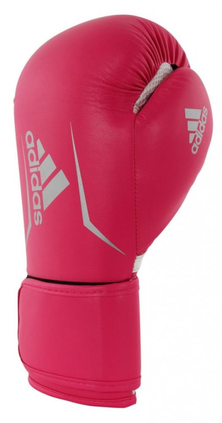 Boxing gloves ADIDAS Speed ​​100 - pink - Weight of gloves: 10oz
