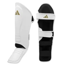 Adidas Speed Thai Shin-n-Step Schienbeinschoner – Weiß