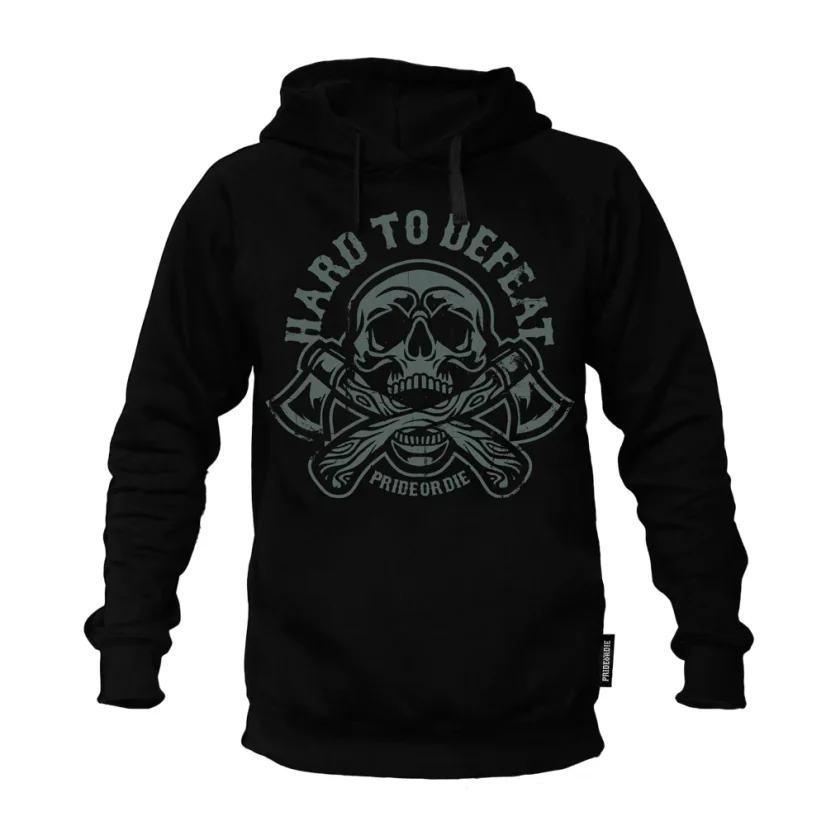 Mikina PRiDEorDiE "Hard To Defeat" - Velikost: L