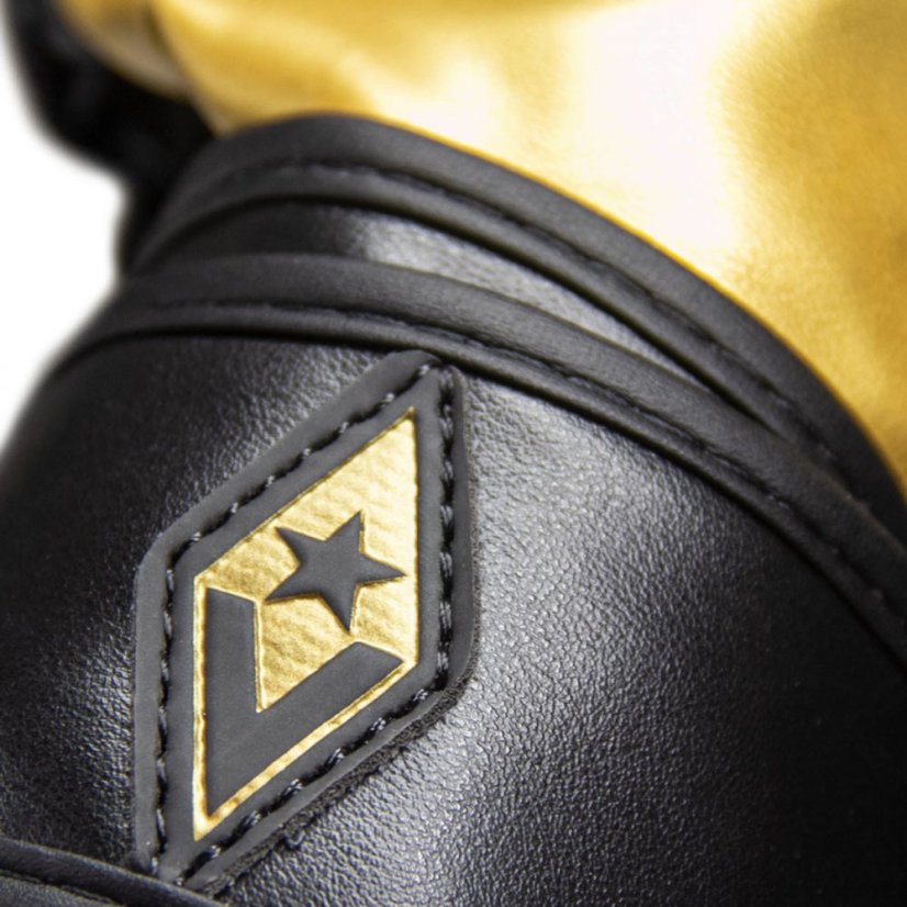 MMA sparingové rukavice REVGEAR Pinnacle P4 - černá/zlatá - Velikost: XL