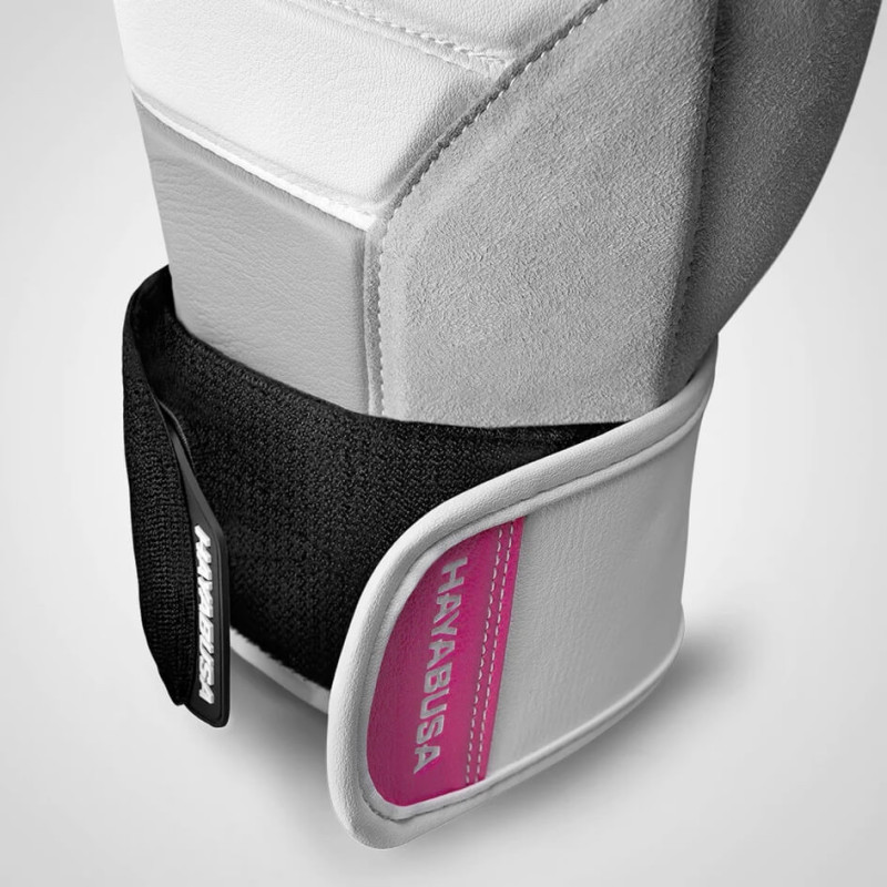 Boxing gloves Hayabusa T3 - white/pink - Weight of gloves: 12oz, Color: Pink