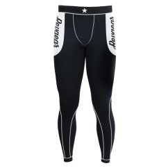 Férfi kompressziós leggings REVGEAR Grizzly – fekete/fehér