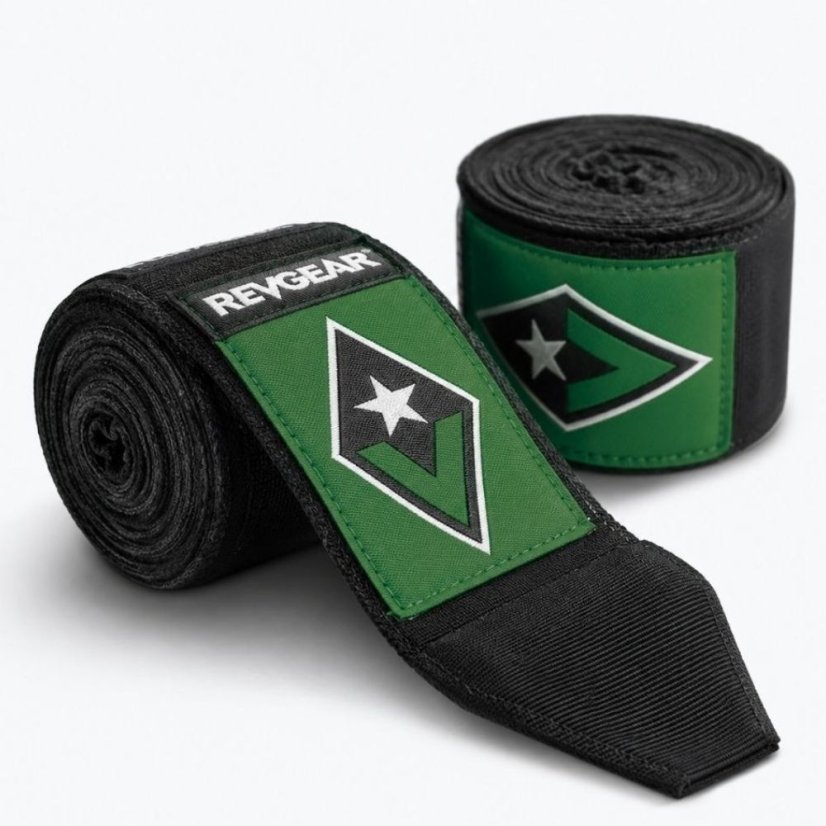 Boxerské bandáže Revgear Pinnacle 4,5m - Barva: Červená