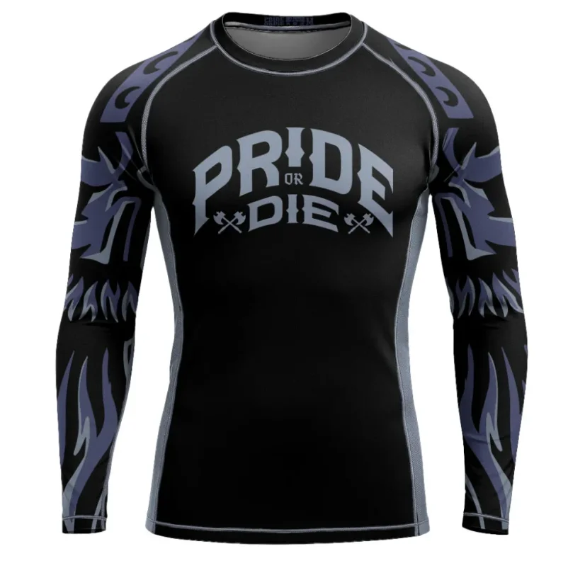 PRiDEorDiE Brotherhood V2 LS Rashguard