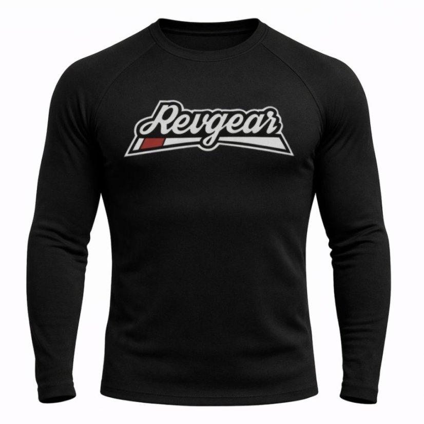 Rash Guard Revgear LS - negru