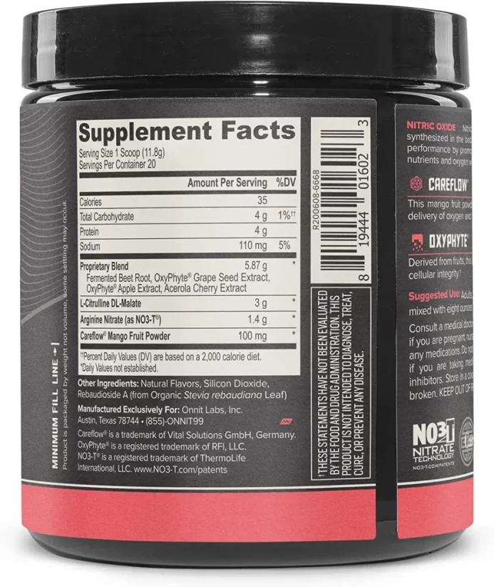 ONNIT Total Nitric Oxid