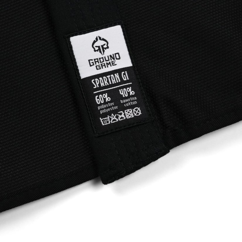 Ground Game Spartan Kids BJJ Gi – Black
