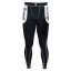 Férfi kompressziós leggings REVGEAR Grizzly – fekete/fehér - Méret: M