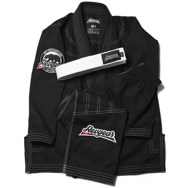 Copii BJJ Gi REVGEAR Zuma cu Curea - negru - Mărime: M2