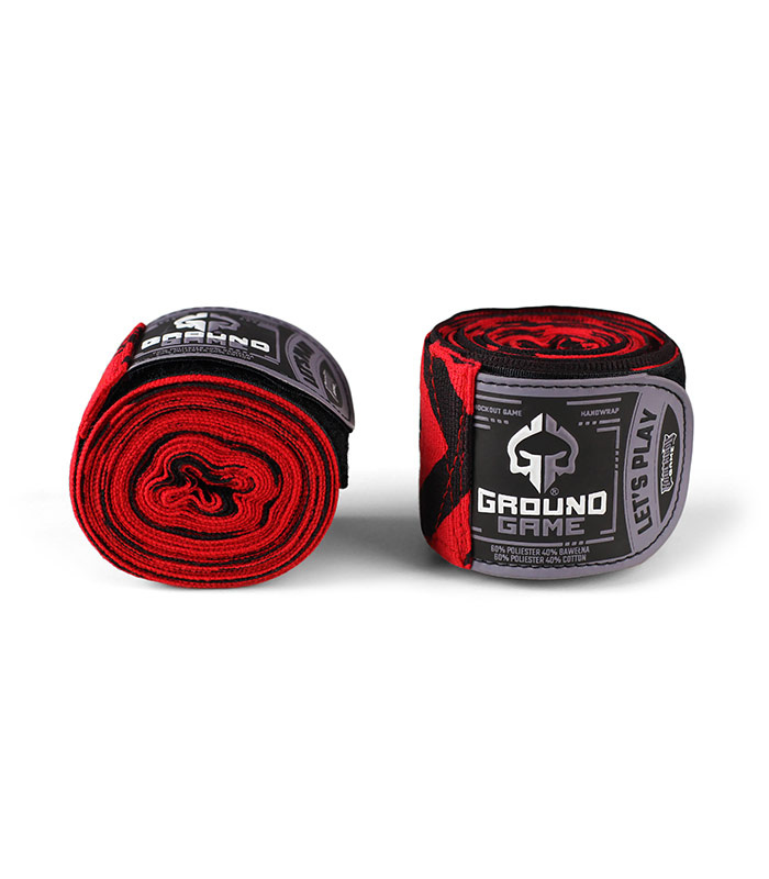 Bandaże Bokserskie Ground Game Hellfire 4 m