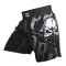 MMA shorts PRiDEorDiE Reckless Black and White