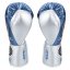 Rival RS100 Professional Sparring Boxing Gloves - Blue/Silver