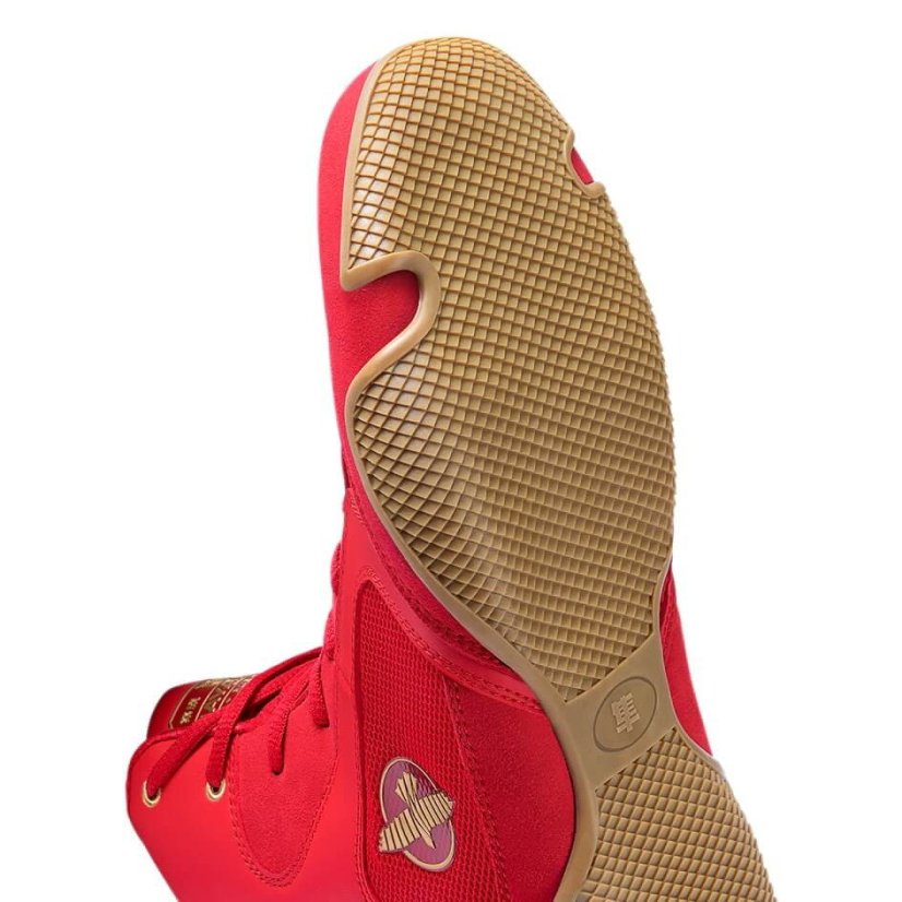 Buty bokserskie Hayabusa Pro - czerwone - Rozmiar buta EU: 43