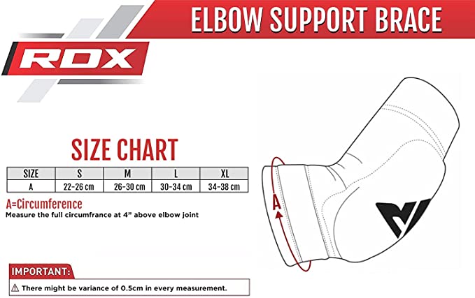 Könyökvédők RDX Elbow Foam Pads K5 - Méret: S, Színes: Fehér