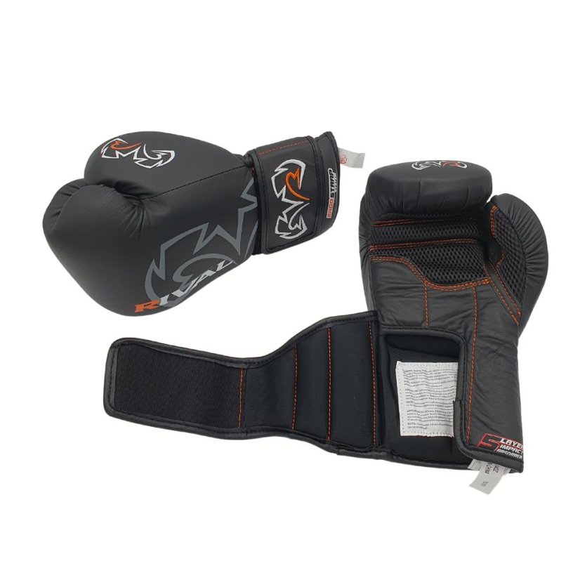 Mănuși de box RIVAL RS10V Optima - negru