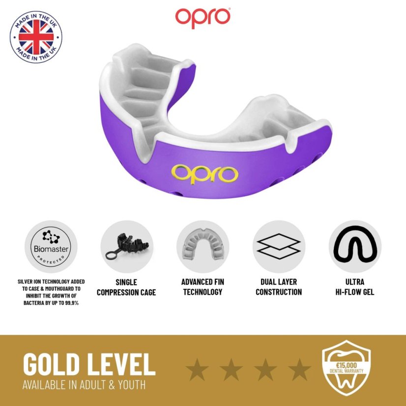 Opro Gold UFC Senior mouth guard