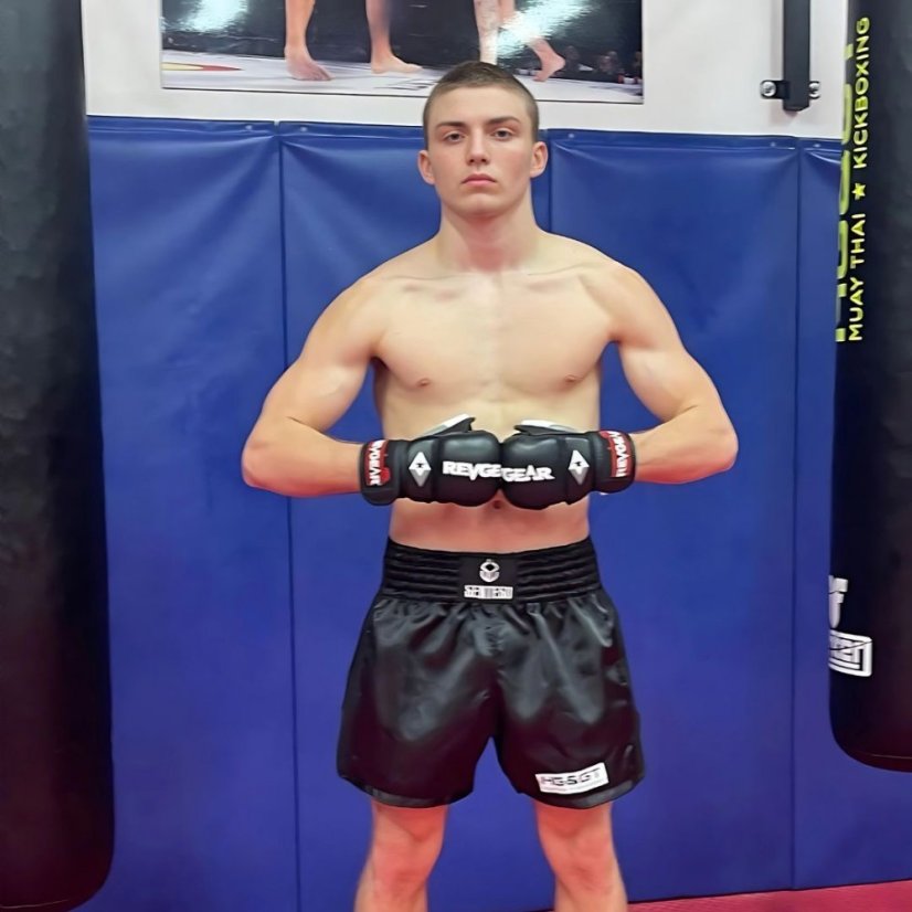 Muay Thai rövidnadrág Senteso és HG&GT - Méret: L