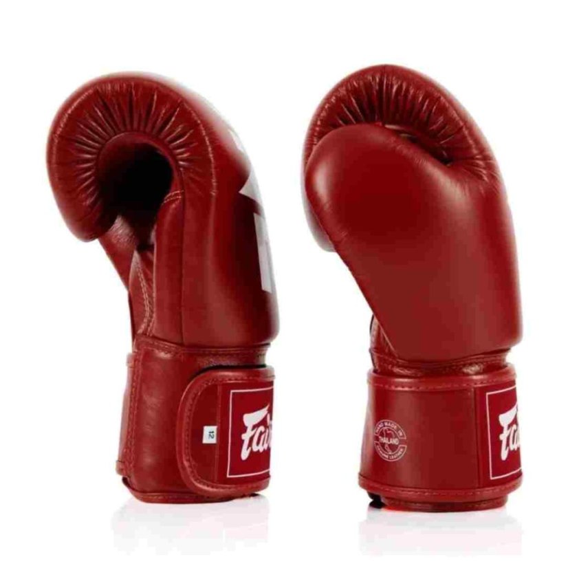 Fairtex BGV1 Boxkesztyűk – ONE – Piros - Kesztyű súlya w Oz: 12oz
