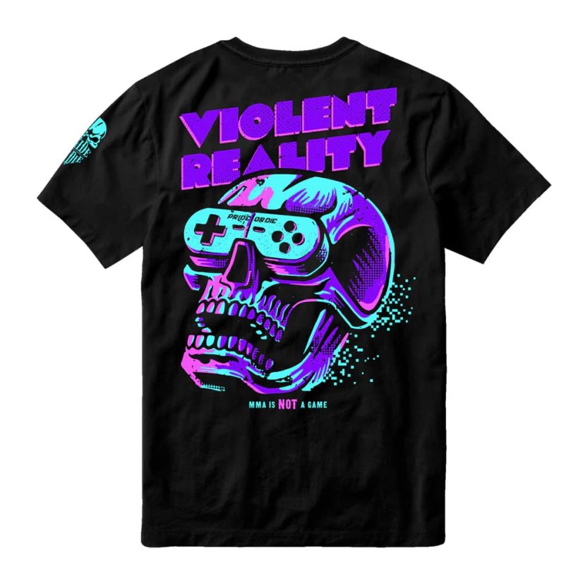 Férfi póló – PRiDEorDiE Violent Reality - Méret: XL