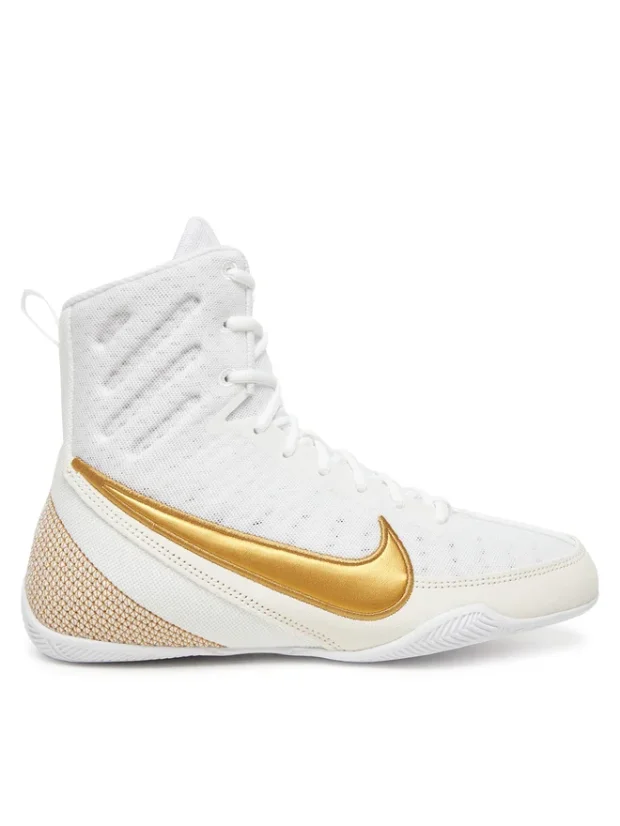 Boxerská obuv Nike Machomai 3 SE - bílá/zlatá - Velikost obuvi EU: 43