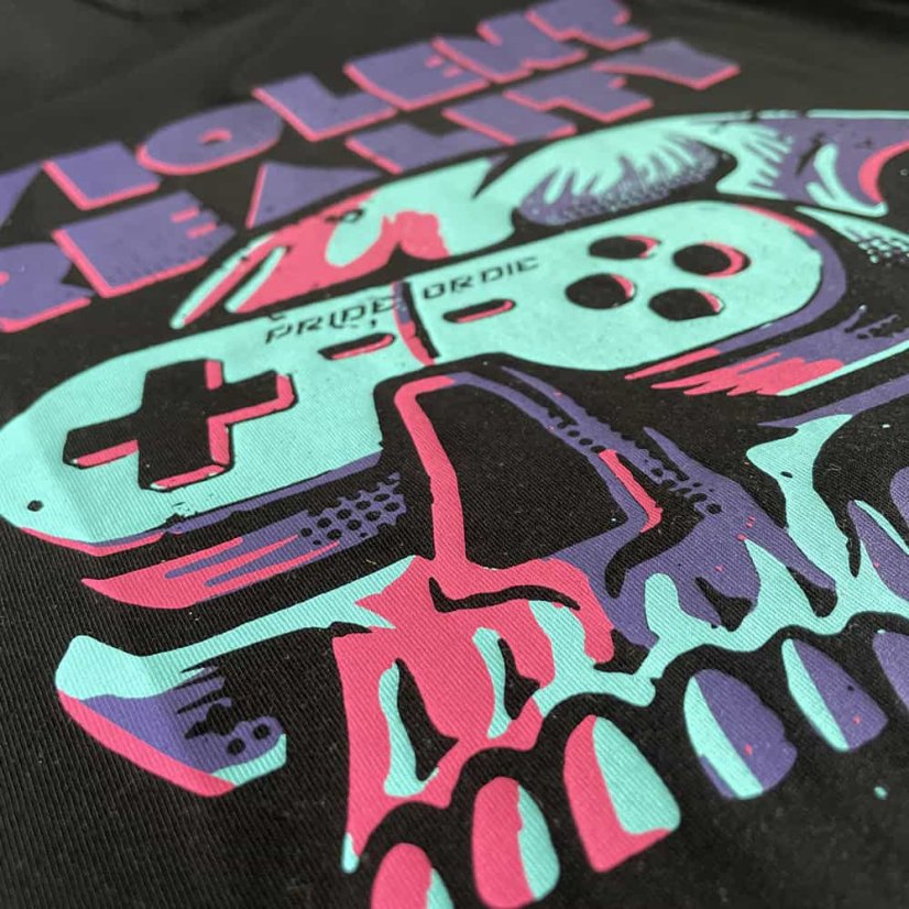Férfi póló – PRiDEorDiE Violent Reality - Méret: XL