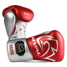Rival RS100 Professional Sparring Boxhandschuhe - Rot/Silber